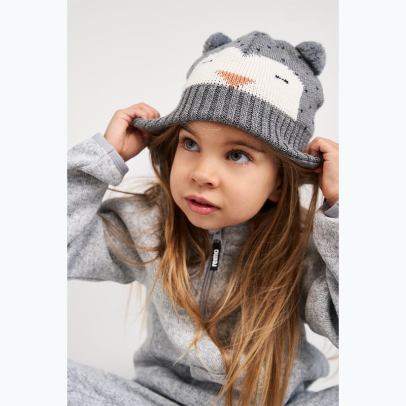 Шапка зимова дитяча Reima Ilmein melange grey 3