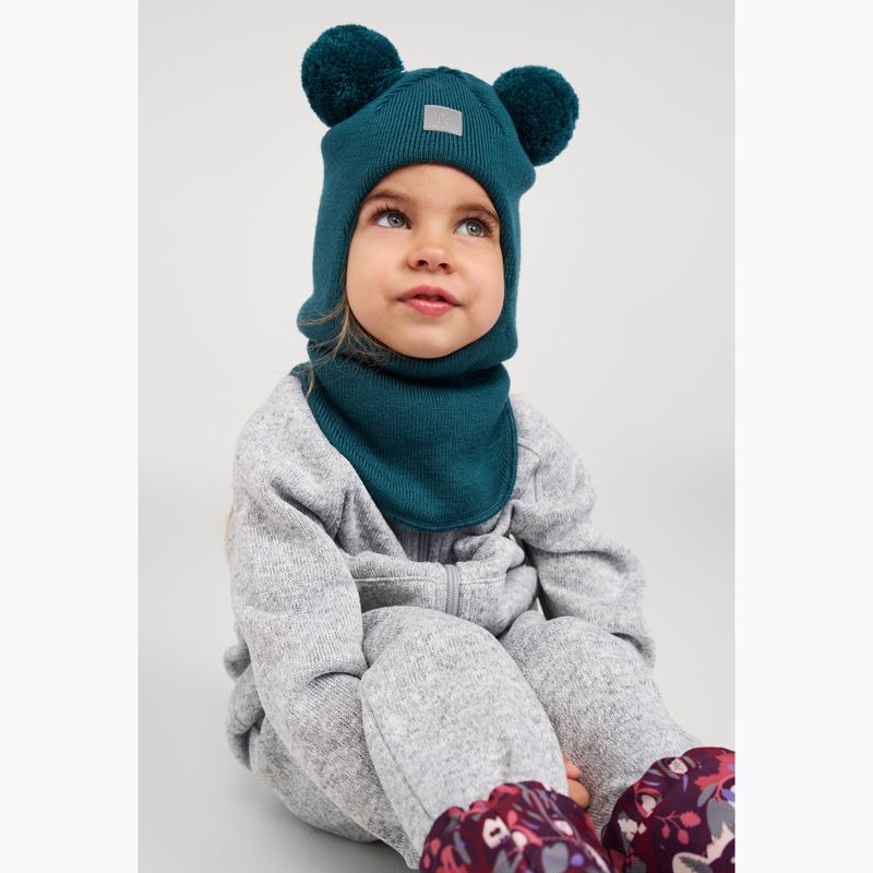 Балаклава дитяча Reima Vekkuli dark teal 5