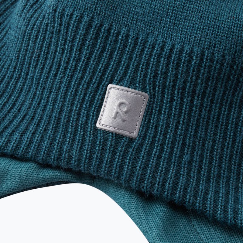 Шапка зимова дитяча Reima Kumpi dark teal 3