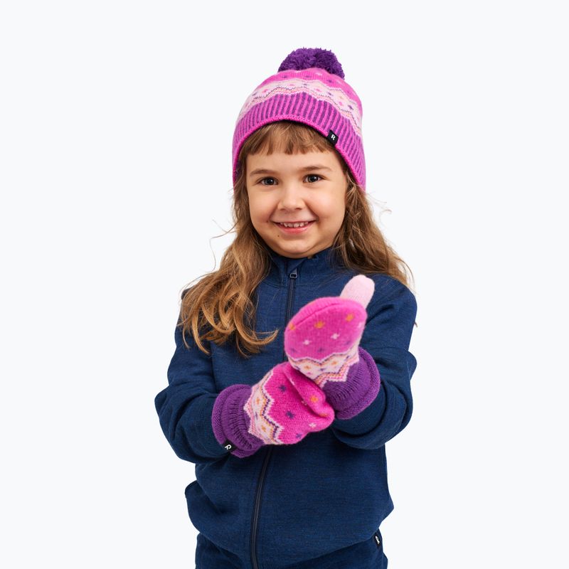 Рукавички зимові дитячі Reima Lapanen plum purple 6
