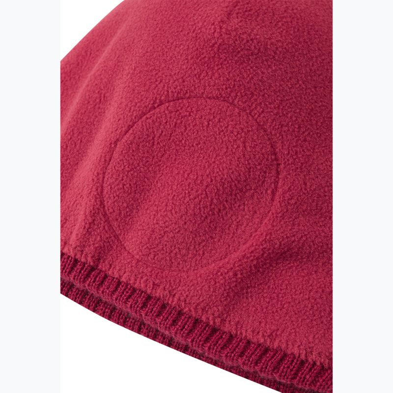Шапка зимова дитяча Reima Kirjoen cranberry 4