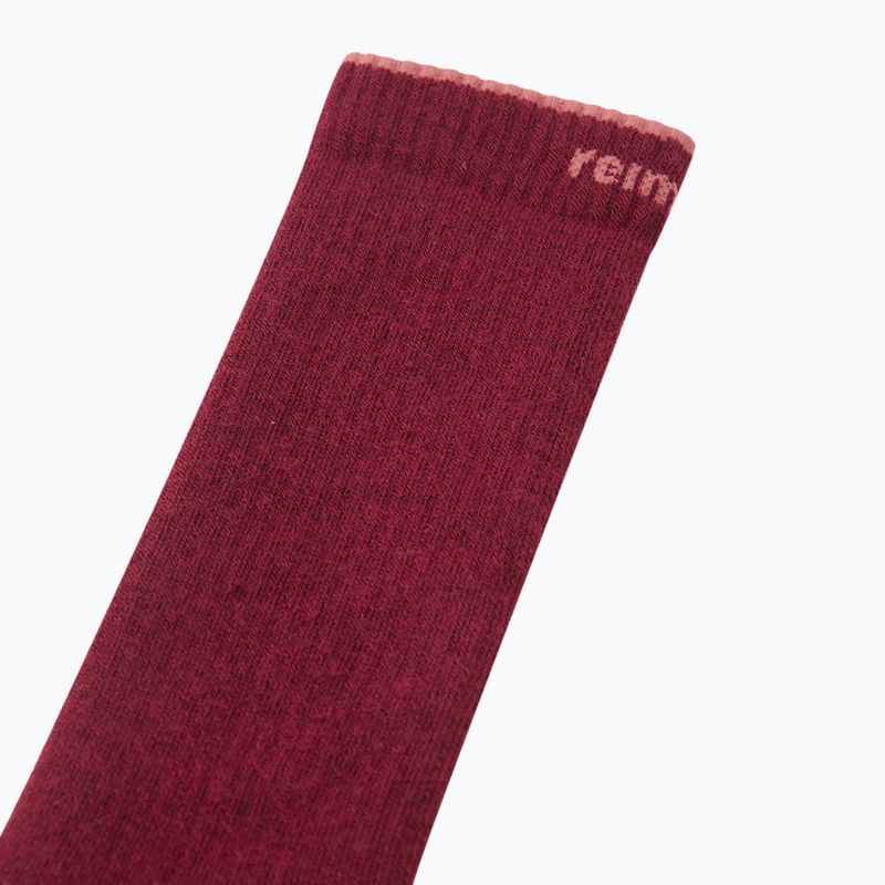 Шкарпетки дитячі Reima Urheilu cranberry 2