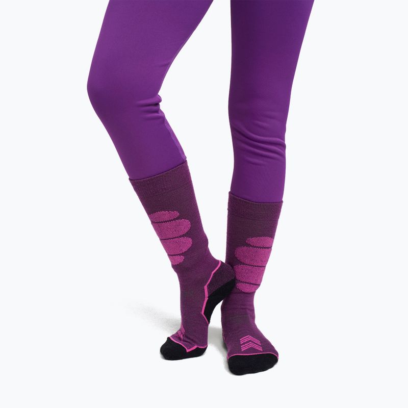 Шкарпетки дитячі Reima Atleetti plum purple 3