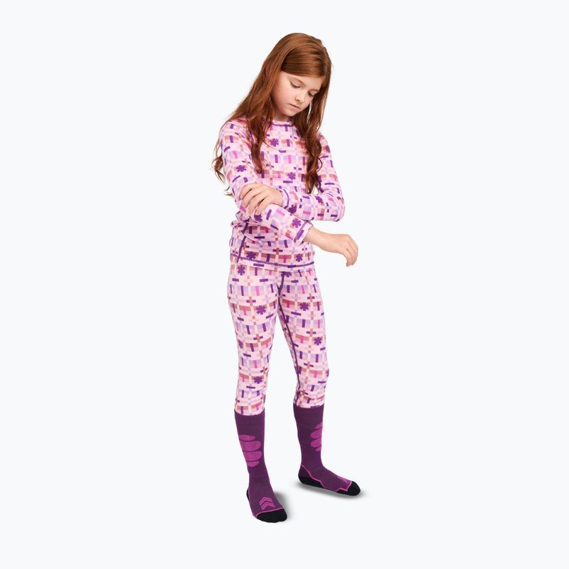 Шкарпетки дитячі Reima Atleetti plum purple 5