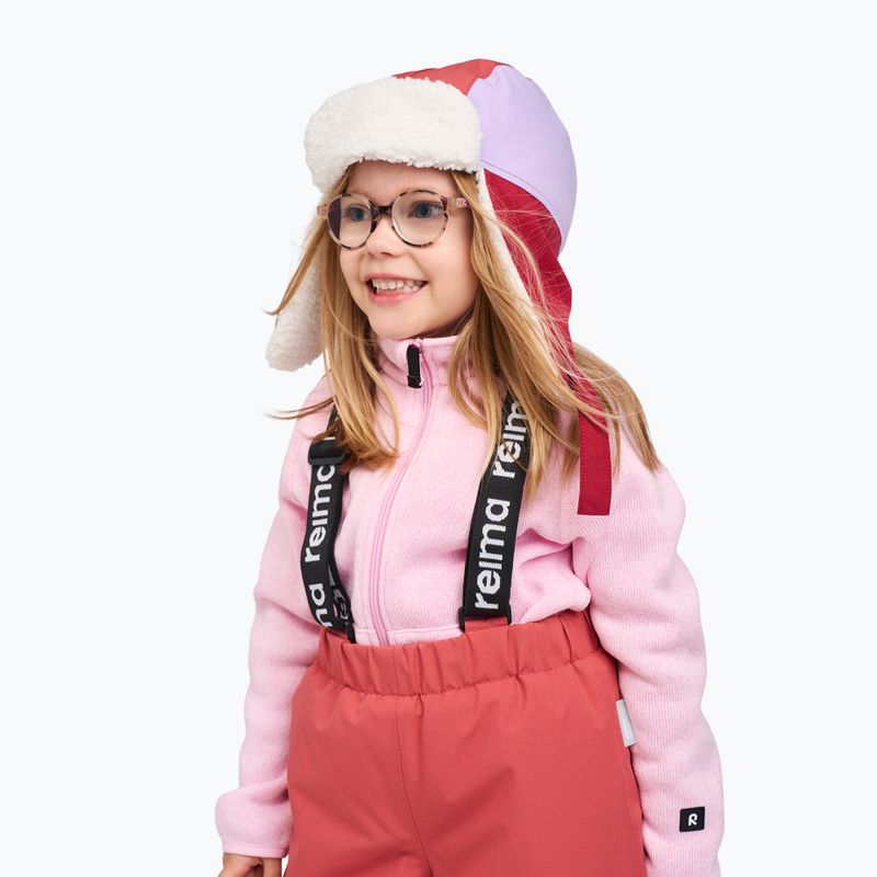 Шапка зимова дитяча Reima Ilves cranberry 4