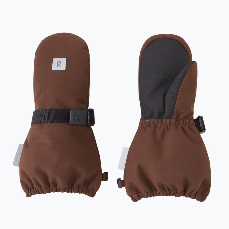 Рукавички лижні дитячі Reima Ote umber brown