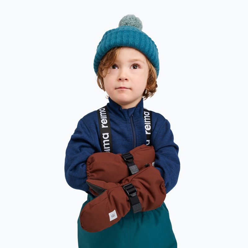 Рукавички лижні дитячі Reima Ote umber brown 6