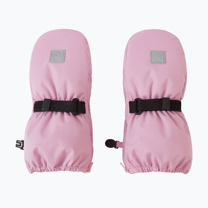 Рукавички зимові дитячі Reima Villatassu grey pink 2