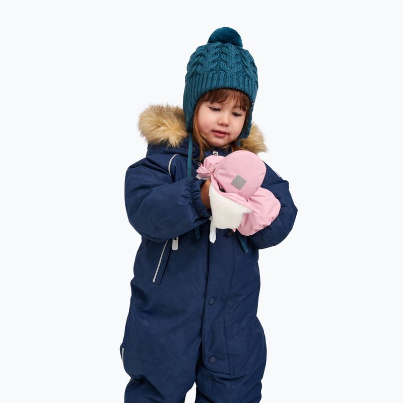 Рукавички зимові дитячі Reima Villatassu grey pink 7