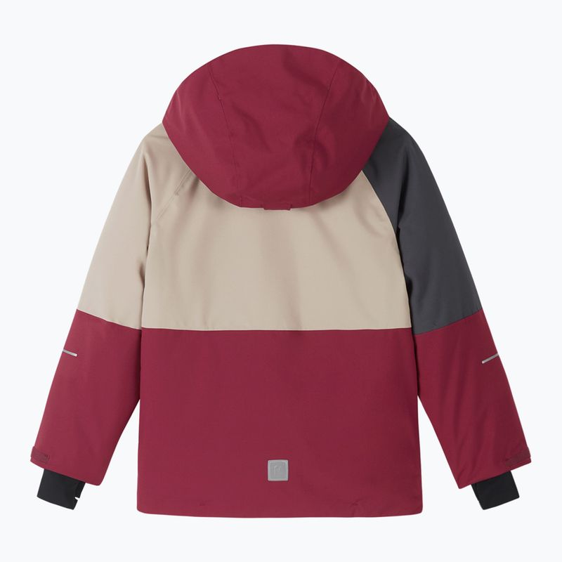 Куртка зимова дитяча Reima Iitto maroon 2