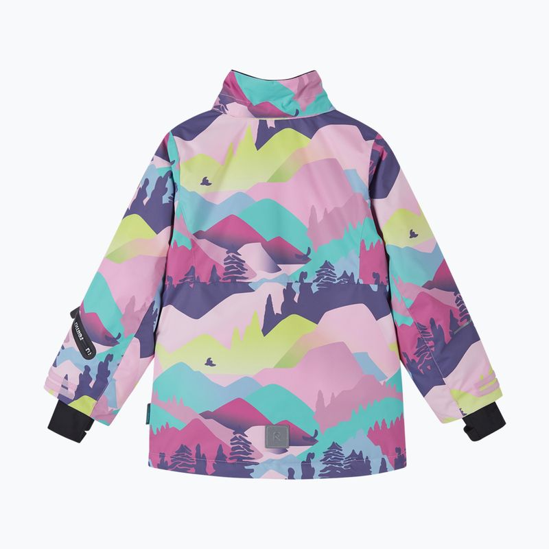 Куртка лижна дитяча Reima Kiiruna grey pink 3