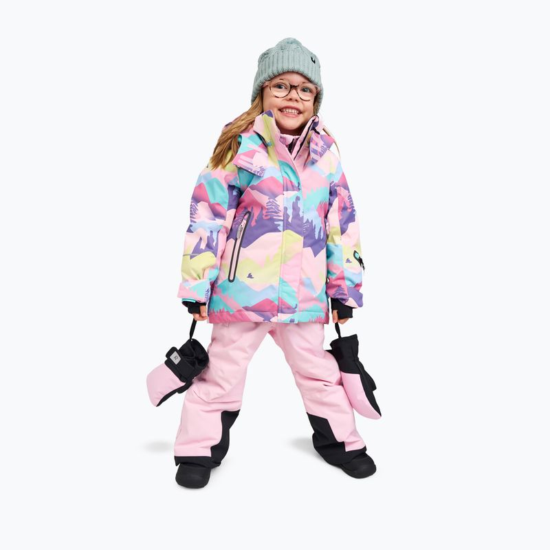 Куртка лижна дитяча Reima Kiiruna grey pink 12