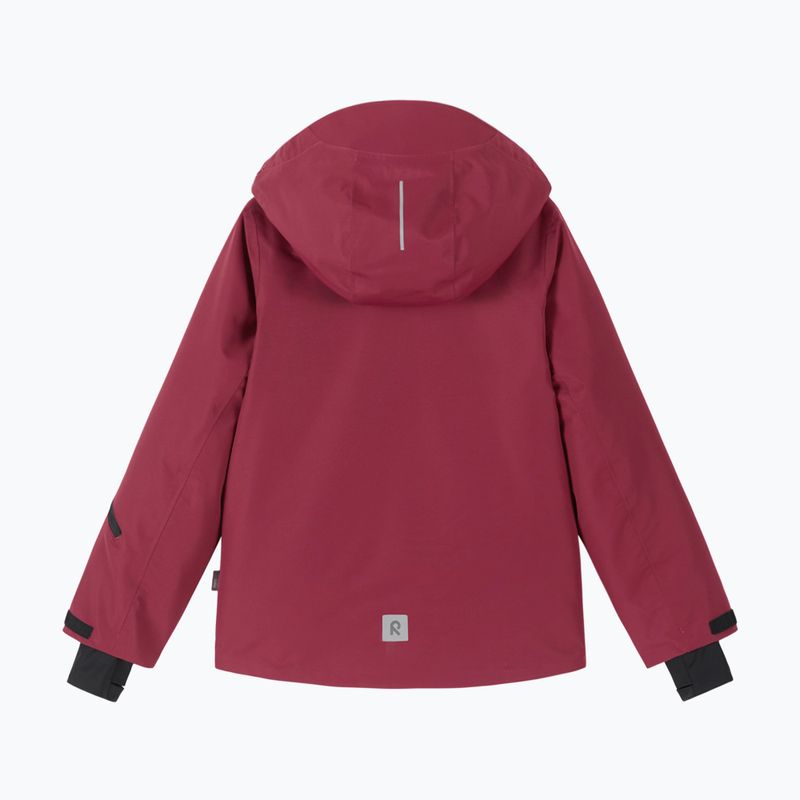 Куртка лижна дитяча Reima Tieten maroon 2