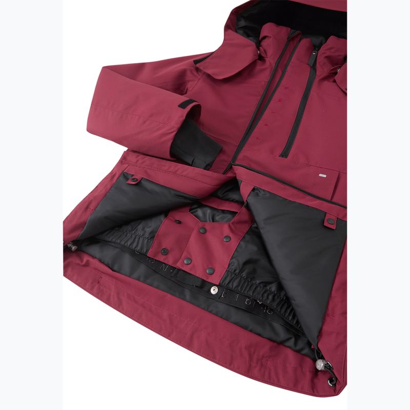 Куртка лижна дитяча Reima Tieten maroon 7