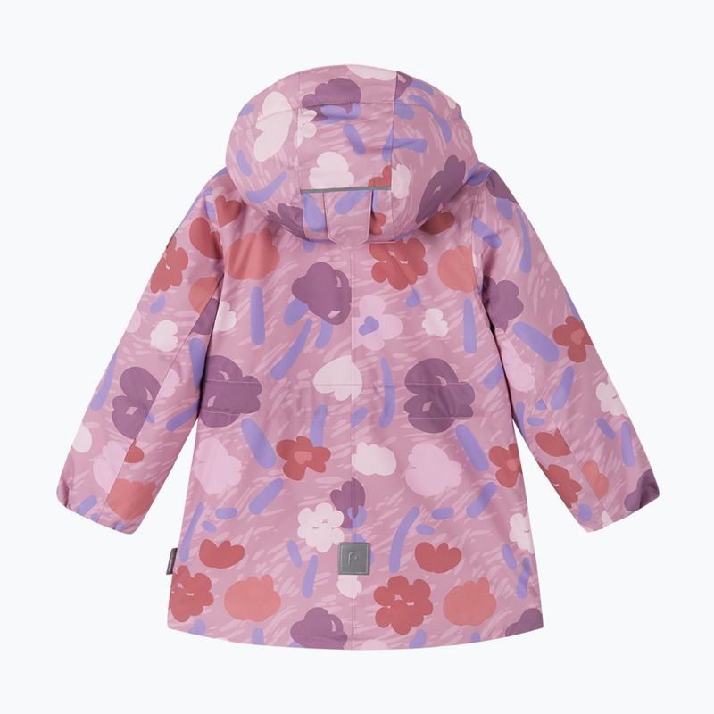 Куртка зимова дитяча Reima Muurame grey pink 3