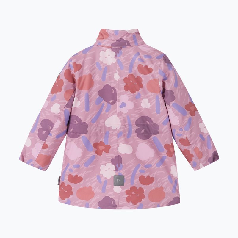 Куртка зимова дитяча Reima Muurame grey pink 4