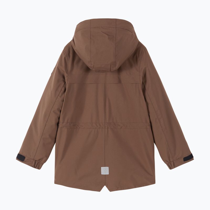 Куртка зимова дитяча Reima Ajaton umber brown 3