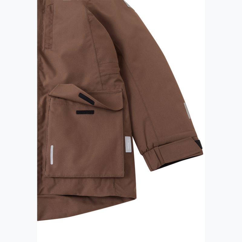 Куртка зимова дитяча Reima Ajaton umber brown 8