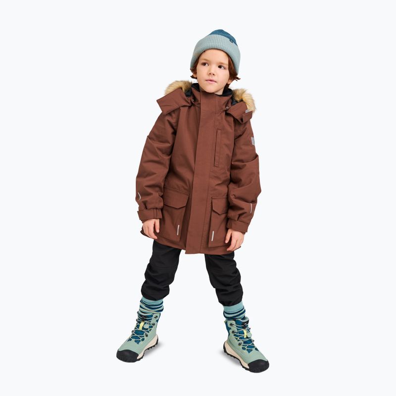Куртка зимова дитяча Reima Ajaton umber brown 12