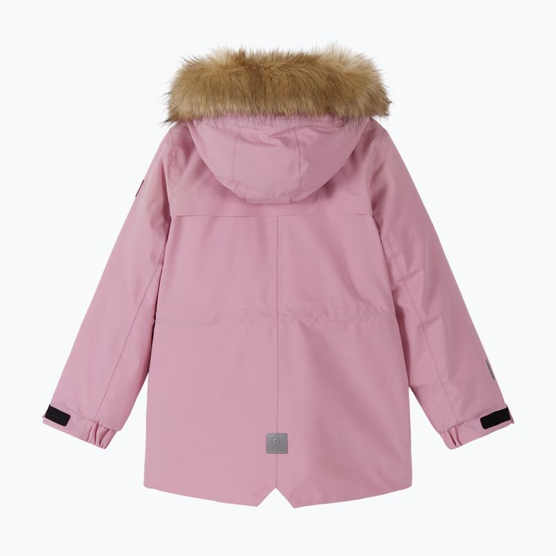 Куртка зимова дитяча Reima Ajaton grey pink 2