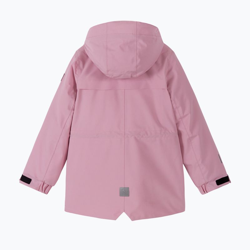 Куртка зимова дитяча Reima Ajaton grey pink 3