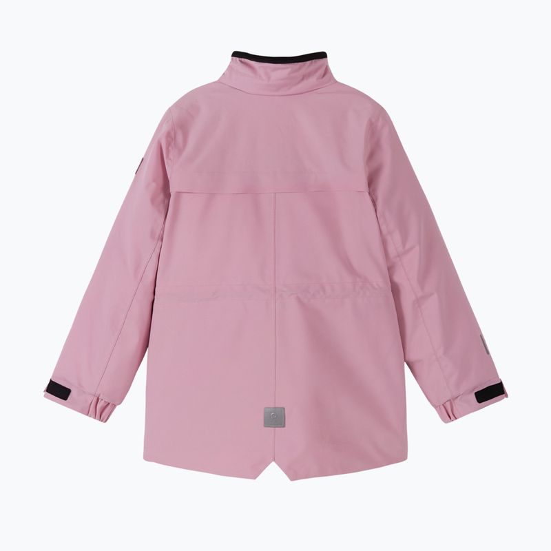 Куртка зимова дитяча Reima Ajaton grey pink 4