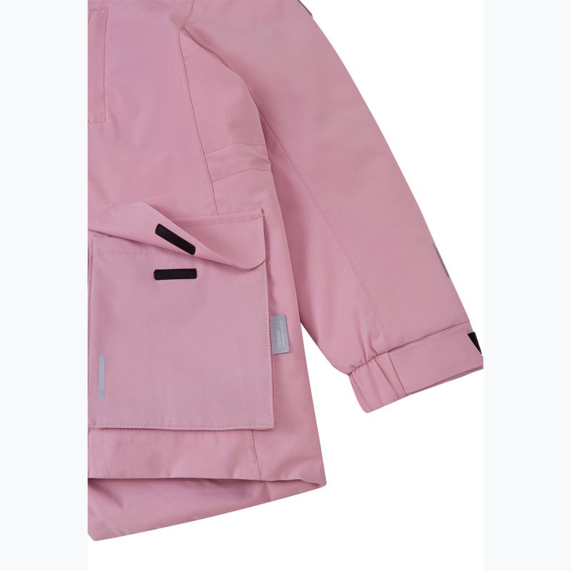 Куртка зимова дитяча Reima Ajaton grey pink 8