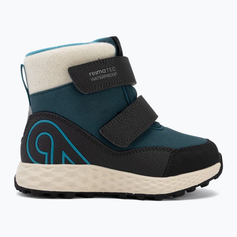 Черевики зимові дитячі Reima Hallava dark teal 2