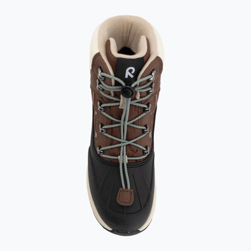 Черевики зимові дитячі Reima Hallava Lace umber brown 5