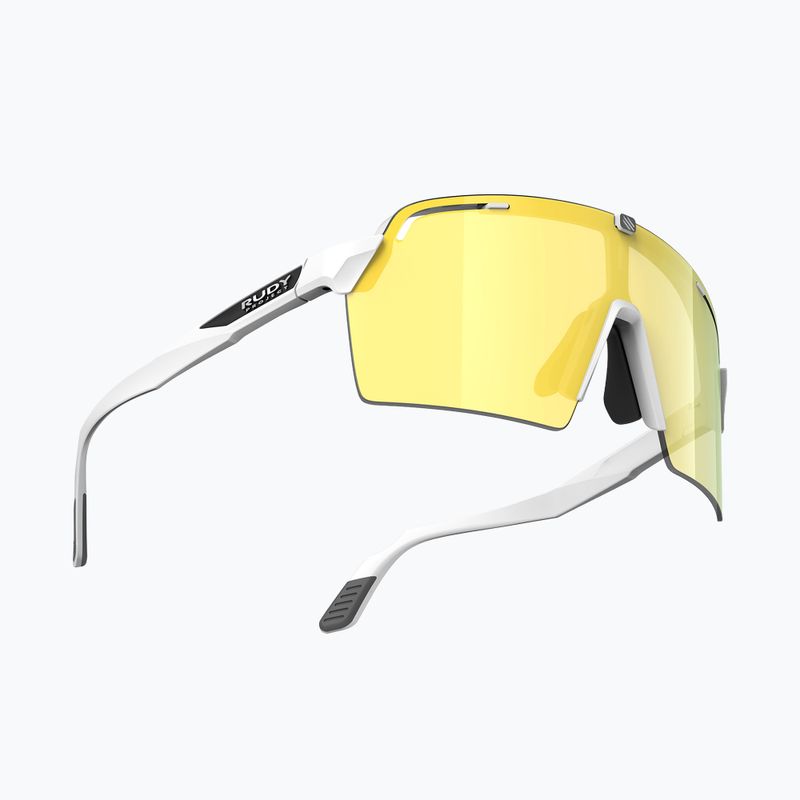 Окуляри сонцезахисні Rudy Project Spinshield Pro white matte/multilaser yellow 2