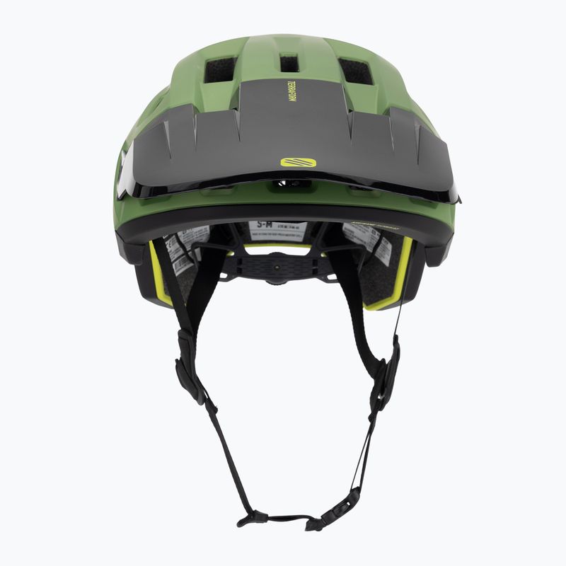 Шолом велосипедний Rudy Project Terraform met.olive/black/acid green matte 2