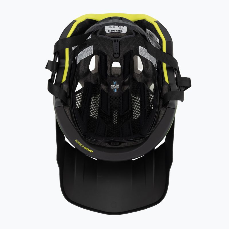 Шолом велосипедний Rudy Project Terraform met.olive/black/acid green matte 5