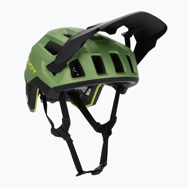 Шолом велосипедний Rudy Project Terraform met.olive/black/acid green matte 8