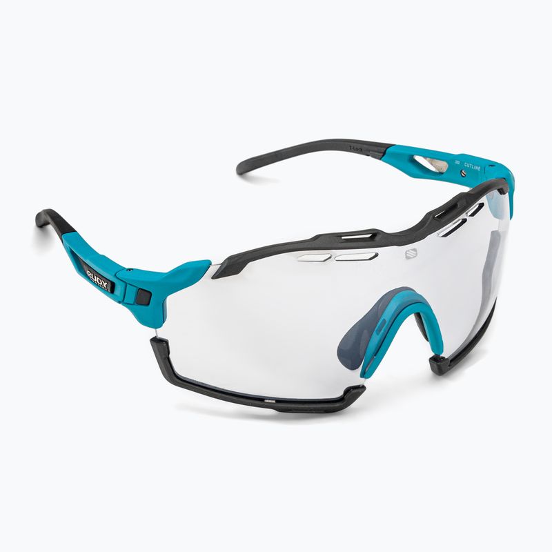 Окуляри велосипедні Rudy Project Cutline lagoon matte/impactx photochromic 2 laser black SP6378270000