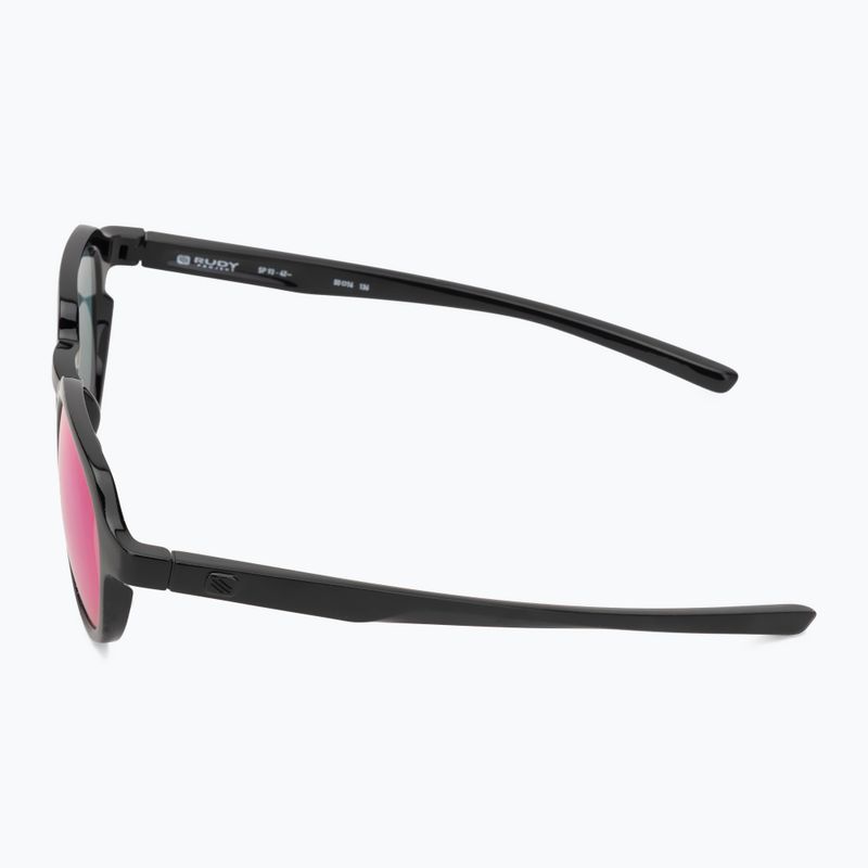 Окуляри сонцезахисні Rudy Project Glamshady black gloss/polar 3fx hdr multilaser red 4