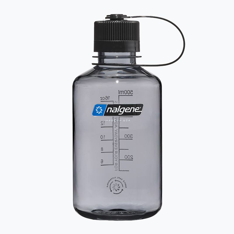 Пляшка туристична Nalgene Narrow Mouth Sustain 500 мл gray