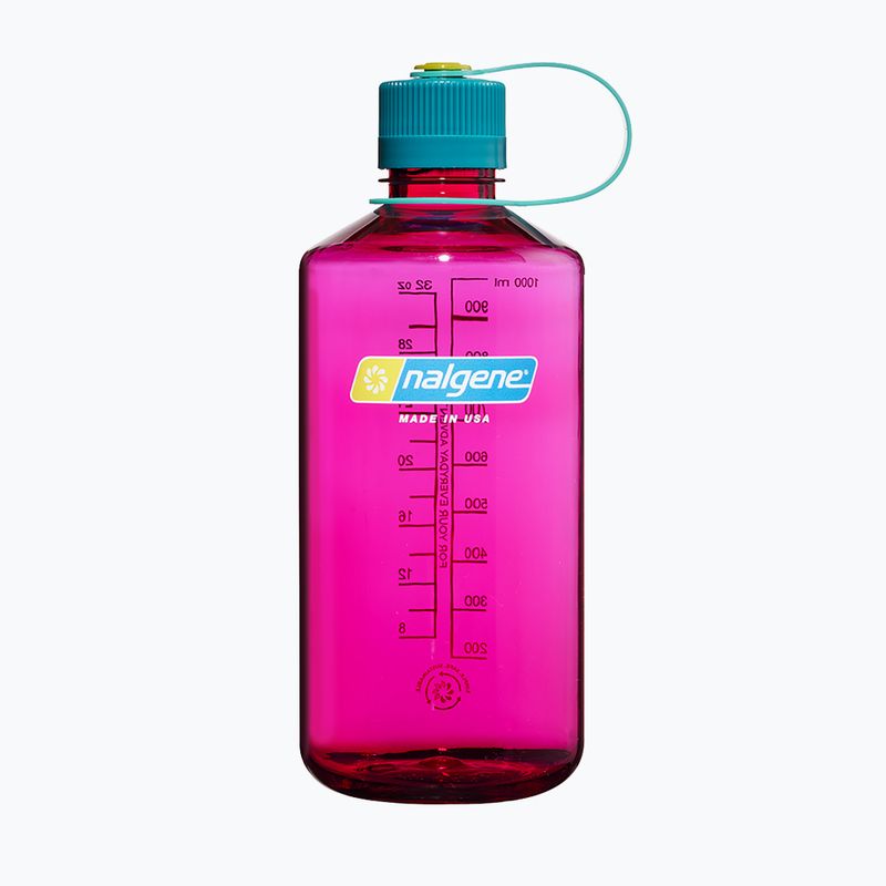Туристична пляшка Nalgene Narrow Mouth Sustain 1000 мл баклажан