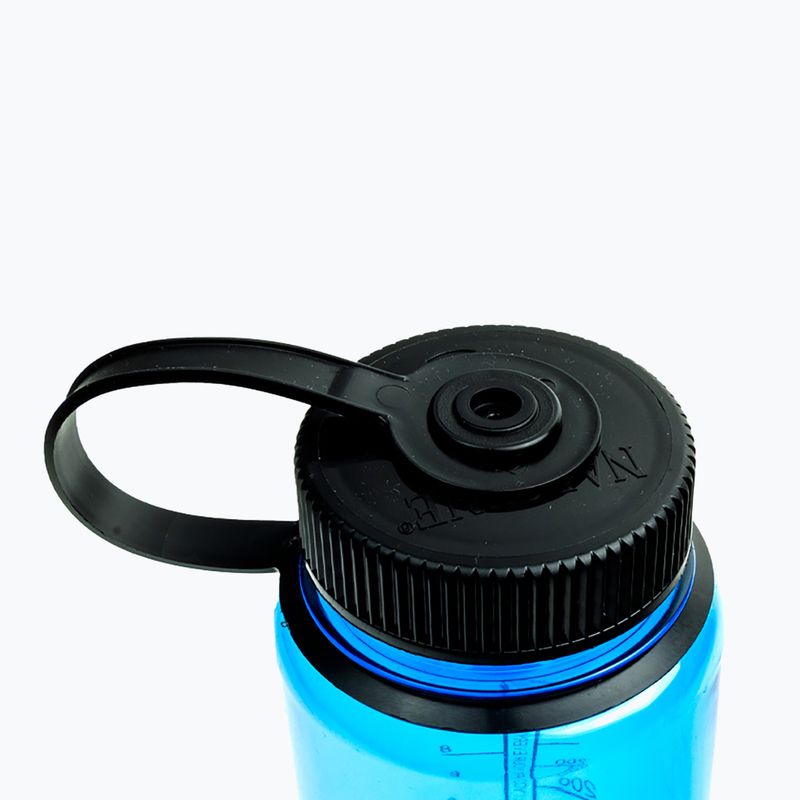 Пляшка туристична Nalgene Wide Mouth 473 ml slate blue 3