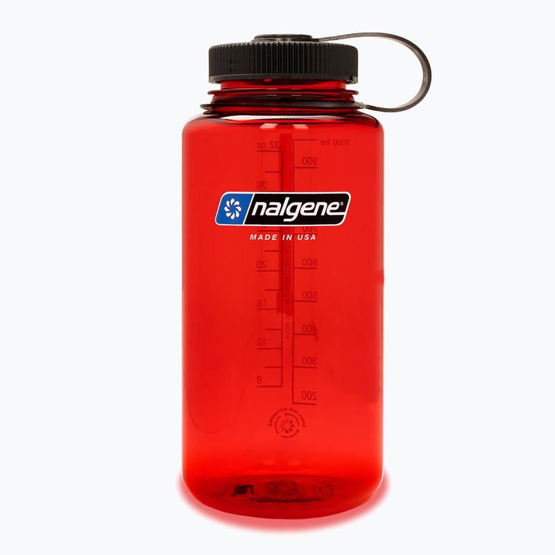 Пляшка туристична Nalgene Wide Mouth Sustain 1000 мл red