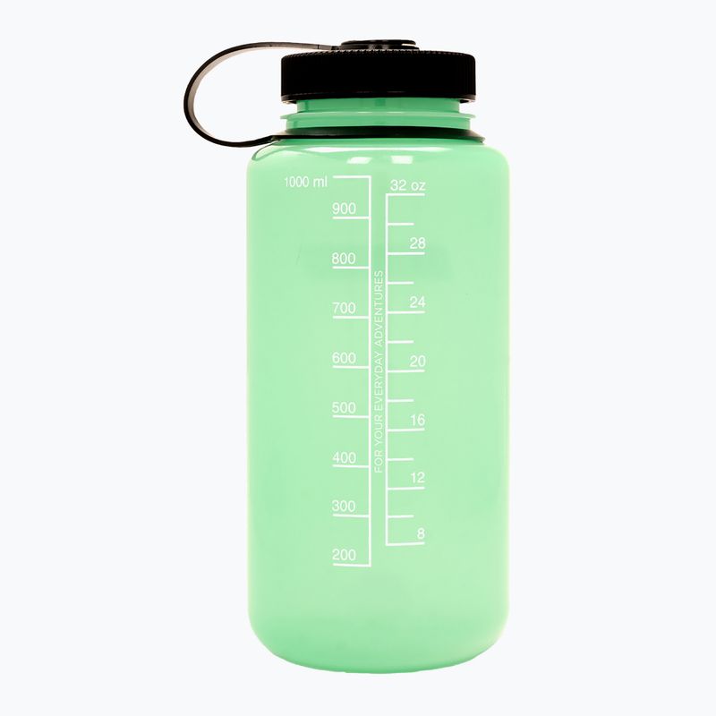 Пляшка туристична Nalgene Wide Mouth glow green 2