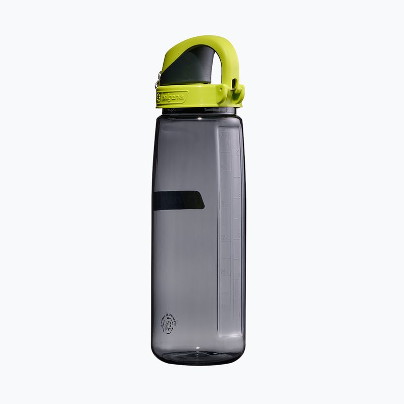 Туристична пляшка Nalgene On The Fly 740 мл вугільний/кришка лайм 2