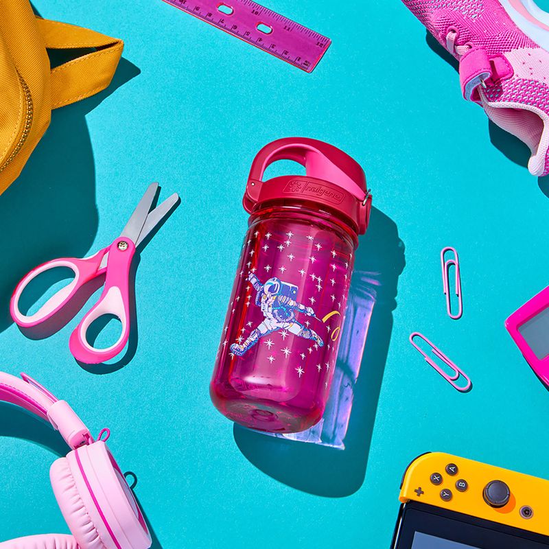 Туристична пляшка Nalgene On The Fly Kids рожевий астронавт 6