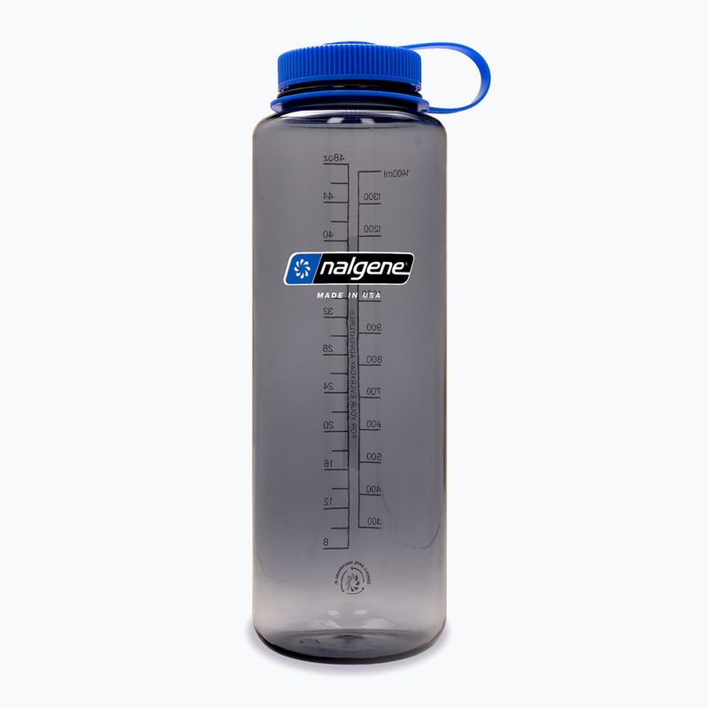 Туристична пляшка Nalgene Wide Mouth Silo Sustain 1400 мл сірий