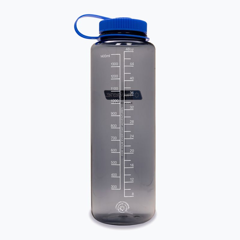Туристична пляшка Nalgene Wide Mouth Silo Sustain 1400 мл сірий 2