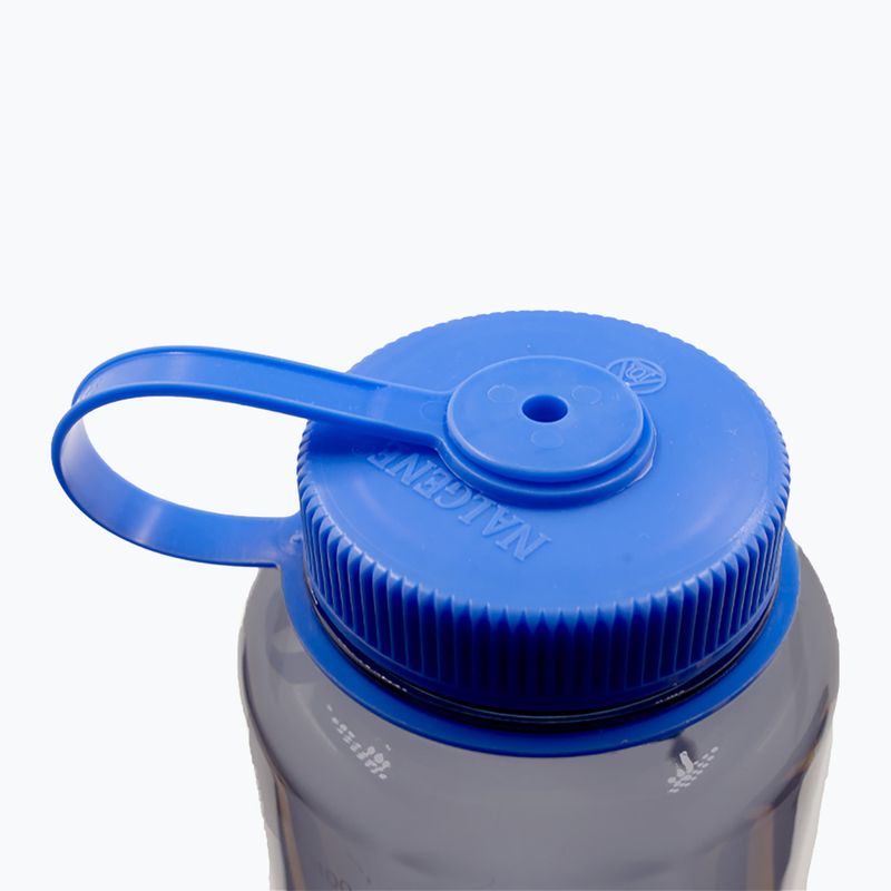 Туристична пляшка Nalgene Wide Mouth Silo Sustain 1400 мл сірий 3