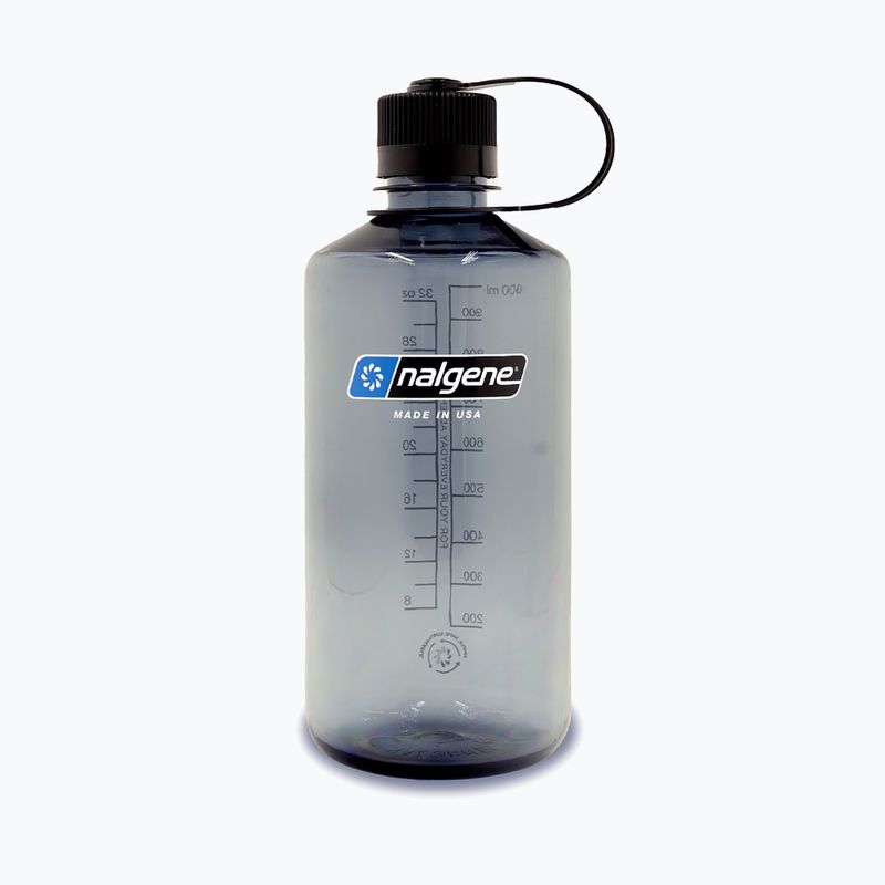 Туристична пляшка Nalgene Narrow Mouth Sustain 1000 мл сірий
