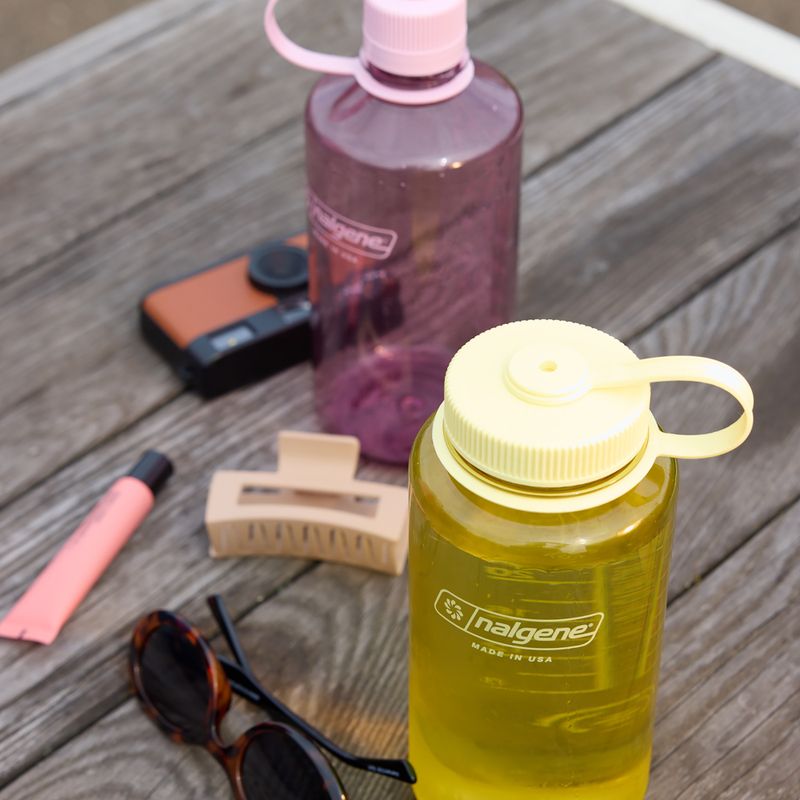Туристична пляшка Nalgene Wide Mouth 1000 мл butter 8