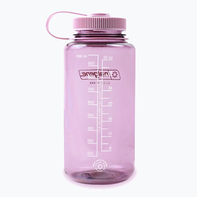 Пляшка туристична Nalgene Wide Mouth Sustain 1000 мл cherry blossom 2