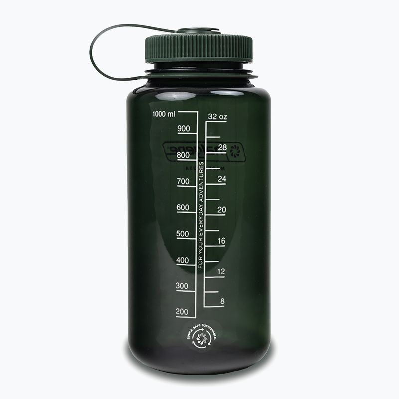 Пляшка туристична Nalgene Wide Mouth Sustain 1000 мл monochrome jade 2