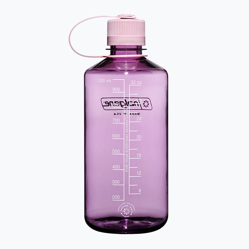 Пляшка туристична Nalgene Narrow Mouth 1000 ml cherry blossom 2